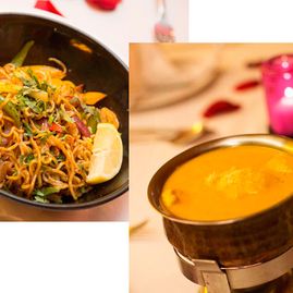 Restaurante Agra platos de comida 2